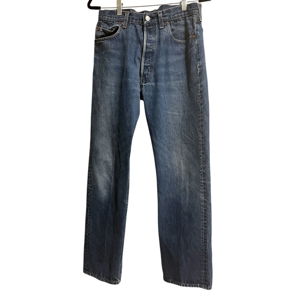 Levi Women's 30" Waist Jeans Denim Button Fly Closure Straight 5 Pocket
